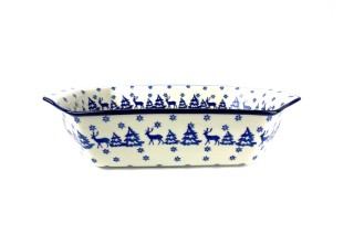 281 Bunzlau Rechthoekige Ovenschaal 1931X 